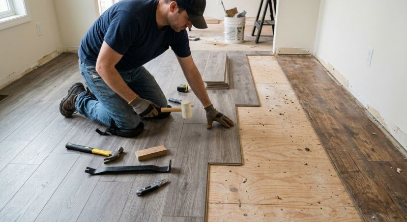 Laminate Floor Replacement in Sacramento, CA
