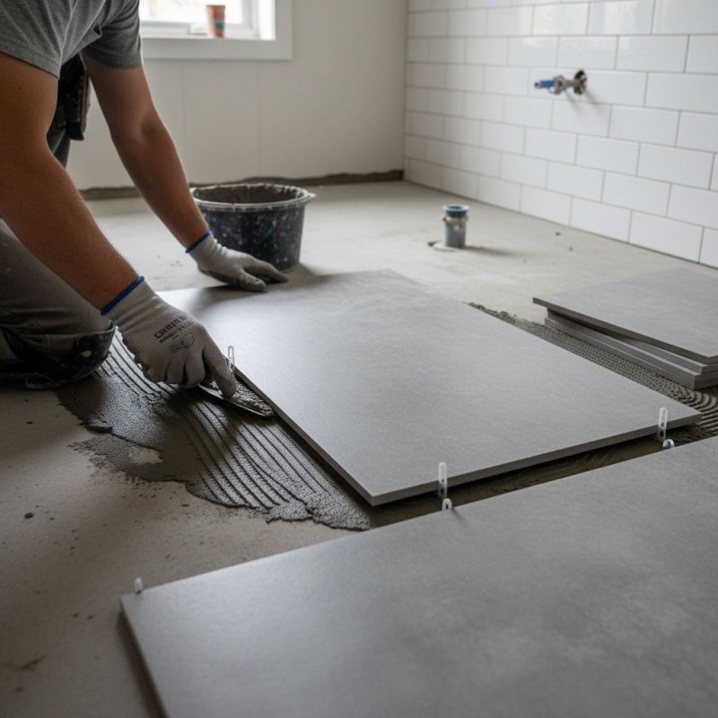 Bathroom Flooring Installation in Loudoun County, VA