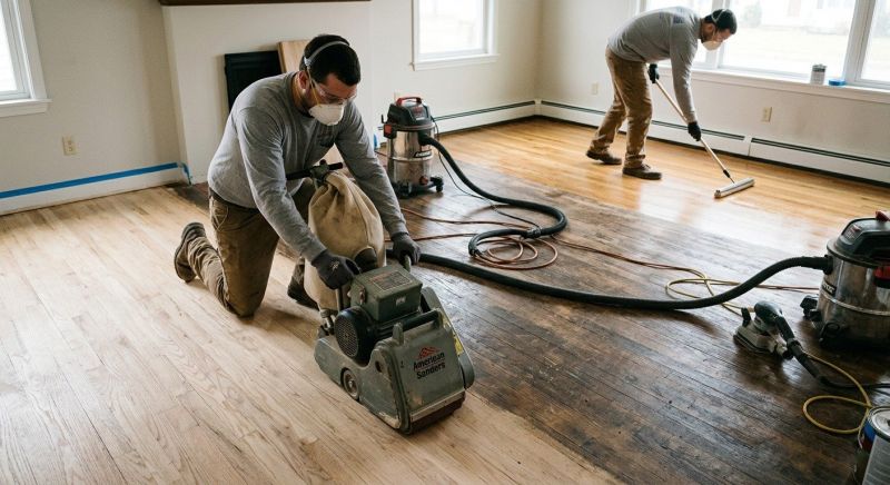 Mahogany Floor Refinishing in Overland Park, KS