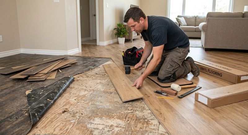Vinyl Tile Replacement in San Antonio, TX